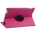 Apple iPad 2-3-4 Hot Pink Book Case Tablet - 360 degrees rotatable