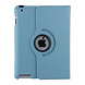 Apple iPad 2-3-4 Bleu clair Tablet Housse - 360 degrés rotatif Apple iPad 2-3-4 Bleu clair Tablet Housse - 360 degrés rotatif