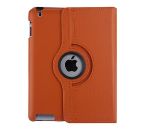 Apple iPad 2-3-4 Book case Oranje Book Case Tablethoes - 360 graden draaibaar Apple iPad 2-3-4 Book case Oranje Book Case Tablethoes - 360 graden draaibaar