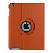 Apple iPad 2-3-4 Orange Book Case Tablet - 360 degrees rotatable Apple iPad 2-3-4 Orange Book Case Tablet - 360 degrees rotatable