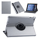 Apple iPad 2-3-4 argent Tablet Housse - 360 degrés rotatif Apple iPad 2-3-4 argent Tablet Housse - 360 degrés rotatif