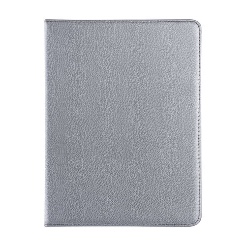 Apple iPad 2-3-4 Silver Book Case Tablet - 360 degrees rotatable