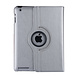 Apple iPad 2-3-4 argent Tablet Housse - 360 degrés rotatif Apple iPad 2-3-4 argent Tablet Housse - 360 degrés rotatif