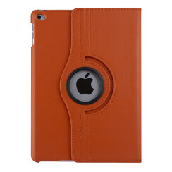 Apple iPad 9.7 inch 2018 Orange Book Case Tablet - 360 degrees rotatable