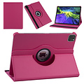 Apple iPad Pro 11 inch 2020 Felroze Book Case Tablethoes - 360 graden draaibaar