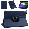 Apple iPad Pro 11 inch 2020 Dunkelblau Book Case Tablet - 360 Grad drehbar