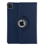 Apple iPad Pro 11 inch 2020 Donkerblauw Book Case Tablethoes - 360 graden draaibaar