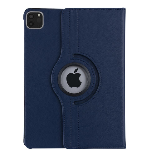 Apple iPad Pro 11 inch 2020 Dunkelblau Book Case Tablet - 360 Grad drehbar