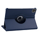 Apple iPad Pro 11 inch 2020 Bleu foncé Tablet Housse - 360 degrés rotatif Apple iPad Pro 11 inch 2020 Bleu foncé Tablet Housse - 360 degrés rotatif