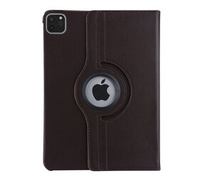 Apple iPad Pro 11 inch 2020 Braun Book Case Tablet - 360 Grad drehbar Apple iPad Pro 11 inch 2020 Braun Book Case Tablet - 360 Grad drehbar
