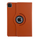 Apple iPad Pro 11 inch 2020 Oranje Book Case Tablethoes - 360 graden draaibaar Apple iPad Pro 11 inch 2020 Oranje Book Case Tablethoes - 360 graden draaibaar