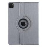 Apple iPad Pro 11 inch 2020 Zilver Book Case Tablethoes - 360 graden draaibaar