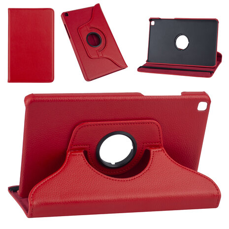 Samsung Tab A 8.0 2019 Red Book Case Tablet - 360 degrees rotatable Samsung Tab A 8.0 2019 Red Book Case Tablet - 360 degrees rotatable