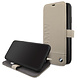 BMW BMW Apple iPhone 11 Pro Max Taupe Book type housse - Cuir véritable BMW BMW Apple iPhone 11 Pro Max Taupe Book type housse - Cuir véritable