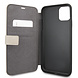 BMW BMW Apple iPhone 11 Pro Max Taupe Book type housse - Cuir véritable BMW BMW Apple iPhone 11 Pro Max Taupe Book type housse - Cuir véritable