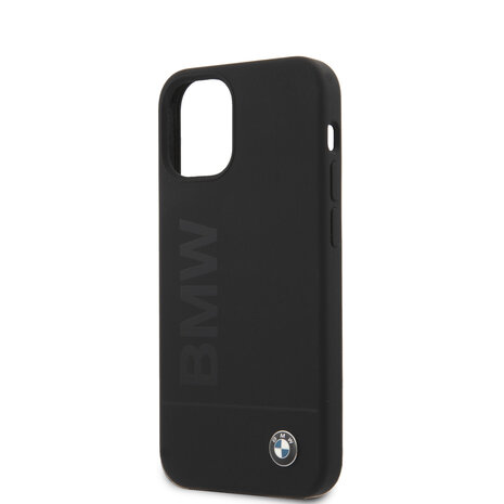 BMW BMW BMW Apple iPhone 12 Mini Schwarz Back-Cover hul - Dreiecke Tricolor BMW BMW BMW Apple iPhone 12 Mini Schwarz Back-Cover hul - Dreiecke Tricolor