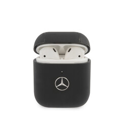 Mercedes-Benz Airpods - Airpods 2 Case - Zwart - Metal Logo