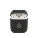 Mercedes-Benz Mercedes-Benz Airpods - Airpods 2 Case - Zwart - Metal Logo Mercedes-Benz Mercedes-Benz Airpods - Airpods 2 Case - Zwart - Metal Logo