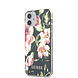 Guess Guess Apple iPhone 12 Mini Navy Backcover hoesje - Flower TPU Guess Guess Apple iPhone 12 Mini Navy Backcover hoesje - Flower TPU