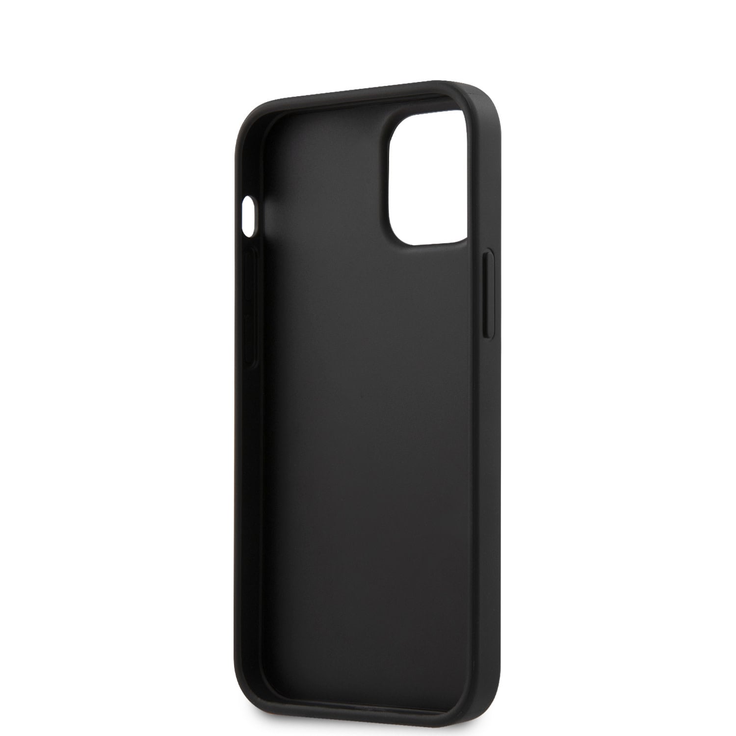Karl Lagerfeld Karl Lagerfeld Apple iPhone 12 Mini Zilver Backcover hoesje - Saffiano, foto 3 van 5
