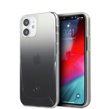 Mercedes-Benz Mercedes-Benz Apple iPhone 12 Mini zwart Backcover hoesje - transparant Mercedes-Benz Mercedes-Benz Apple iPhone 12 Mini zwart Backcover hoesje - transparant