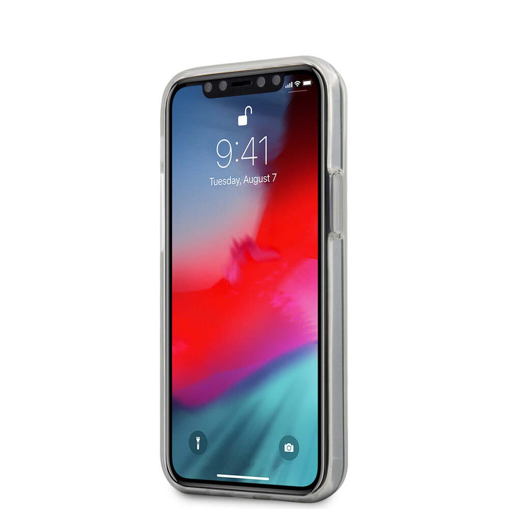 Mercedes-Benz Mercedes-Benz Apple iPhone 12 Mini Schwarz Back-Cover hul - transparant Mercedes-Benz Mercedes-Benz Apple iPhone 12 Mini Schwarz Back-Cover hul - transparant