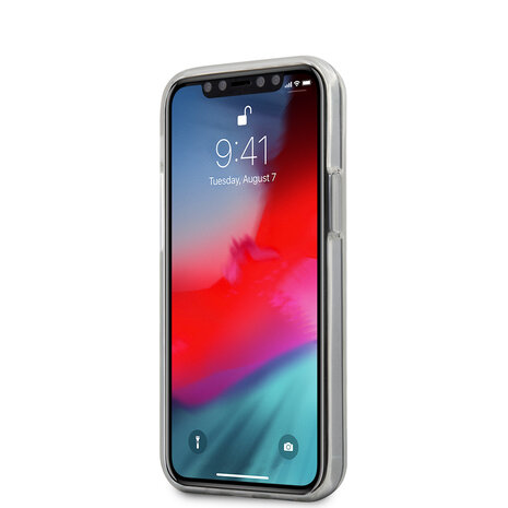 Mercedes-Benz Mercedes-Benz Apple iPhone 12 Mini Schwarz Back-Cover hul - transparant Mercedes-Benz Mercedes-Benz Apple iPhone 12 Mini Schwarz Back-Cover hul - transparant