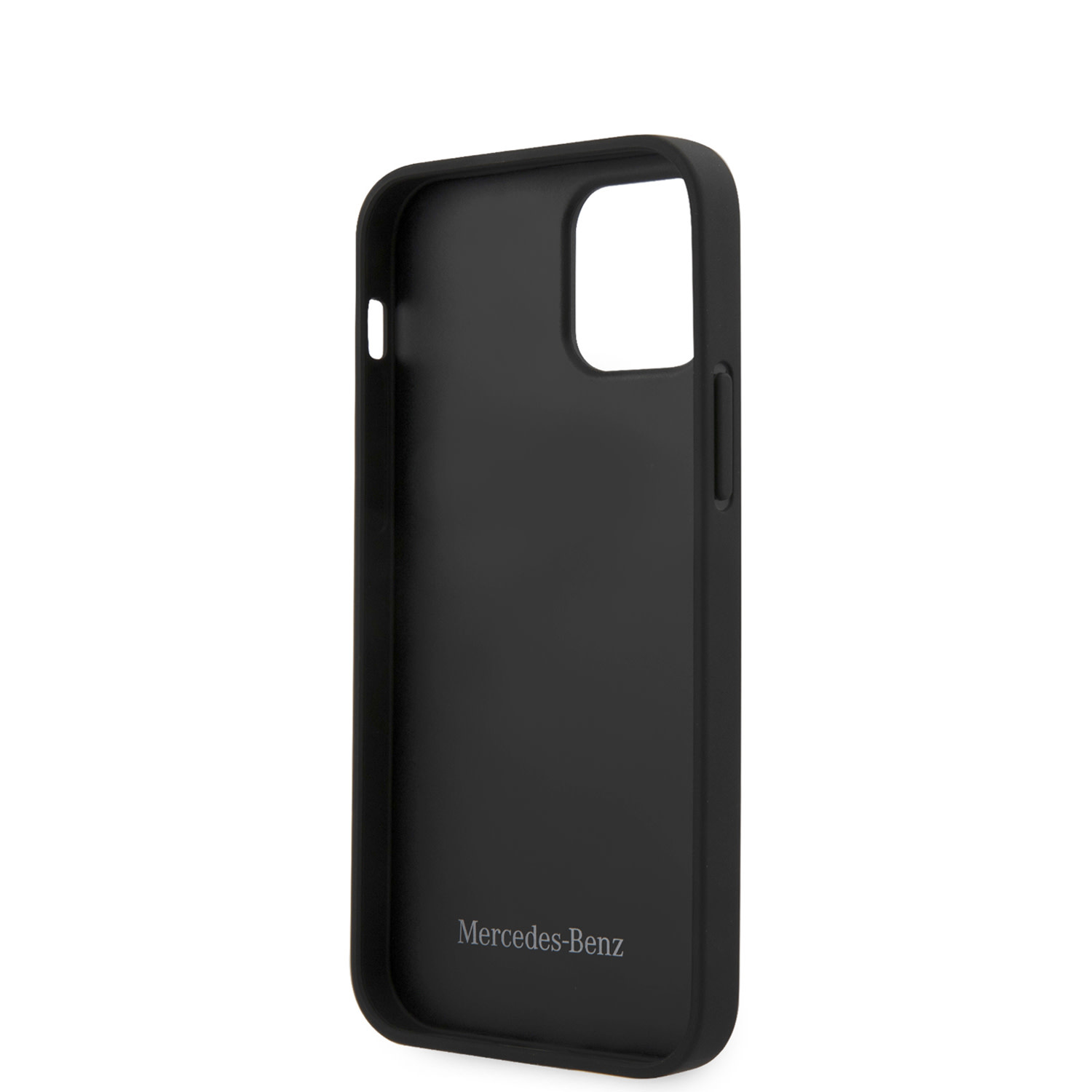 Mercedes-Benz Mercedes-Benz Apple iPhone 12 Mini Bruin Backcover hoesje - Real Leather - Hand Strap, foto 5 van 6