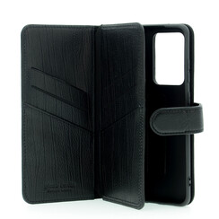 Pierre Cardin Zwart hoesje voor Samsung Galaxy S20 Ultra - Book Case - Echt leder