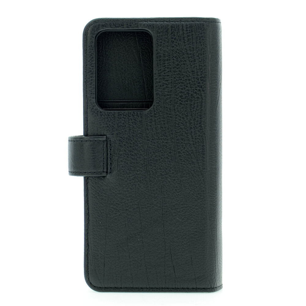 Pierre Cardin Pierre Cardin Zwart hoesje voor Samsung Galaxy S20 Ultra - Book Case - Echt leder Pierre Cardin Pierre Cardin Zwart hoesje voor Samsung Galaxy S20 Ultra - Book Case - Echt leder
