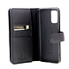 Pierre Cardin Pierre Cardin Zwart hoesje voor Samsung Galaxy S20 Plus - Book Case - Echt leder Pierre Cardin Pierre Cardin Zwart hoesje voor Samsung Galaxy S20 Plus - Book Case - Echt leder