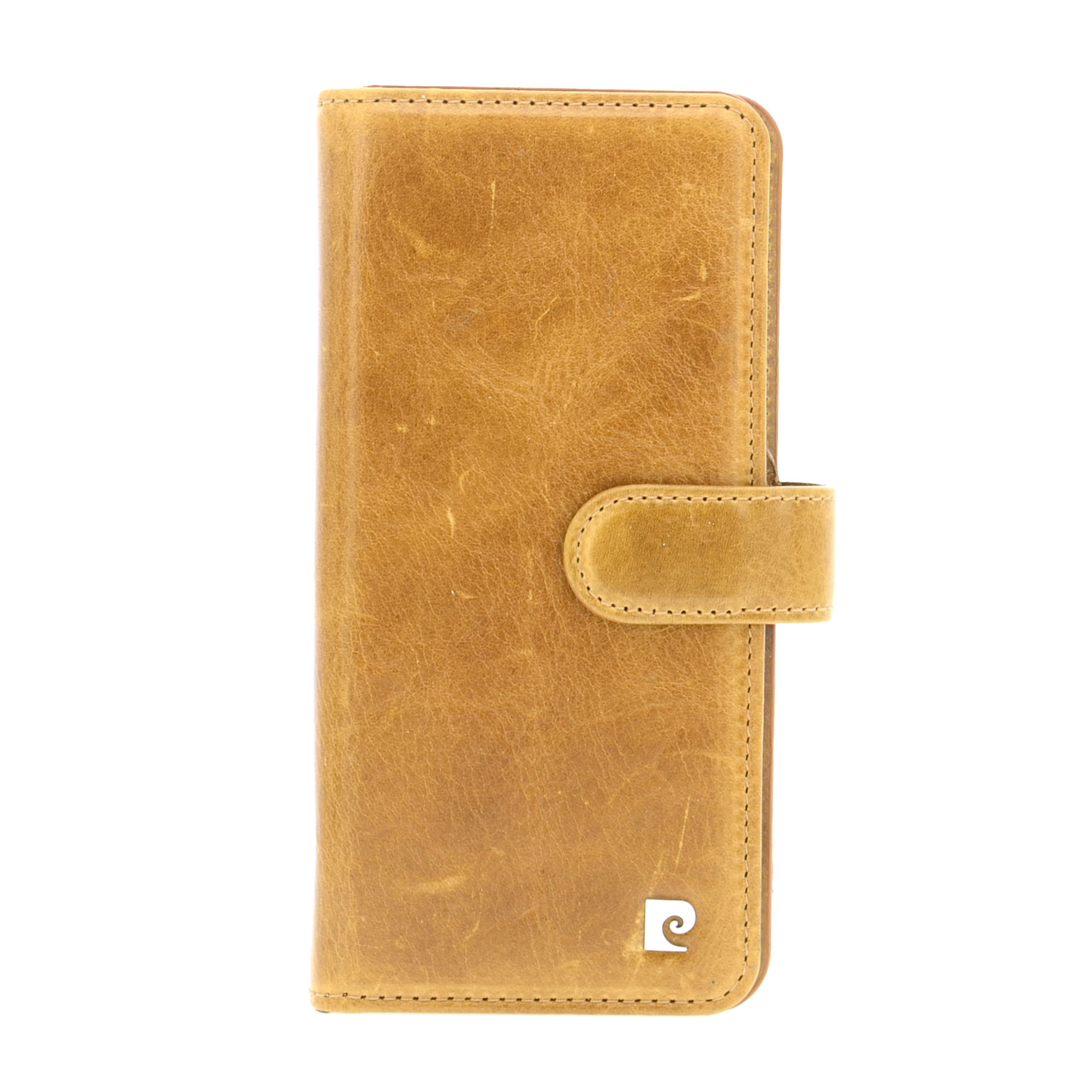 Pierre Cardin Pierre Cardin Bruin hoesje voor Samsung Galaxy S20 Plus - Book Case - Echt leder, foto 2 van 6