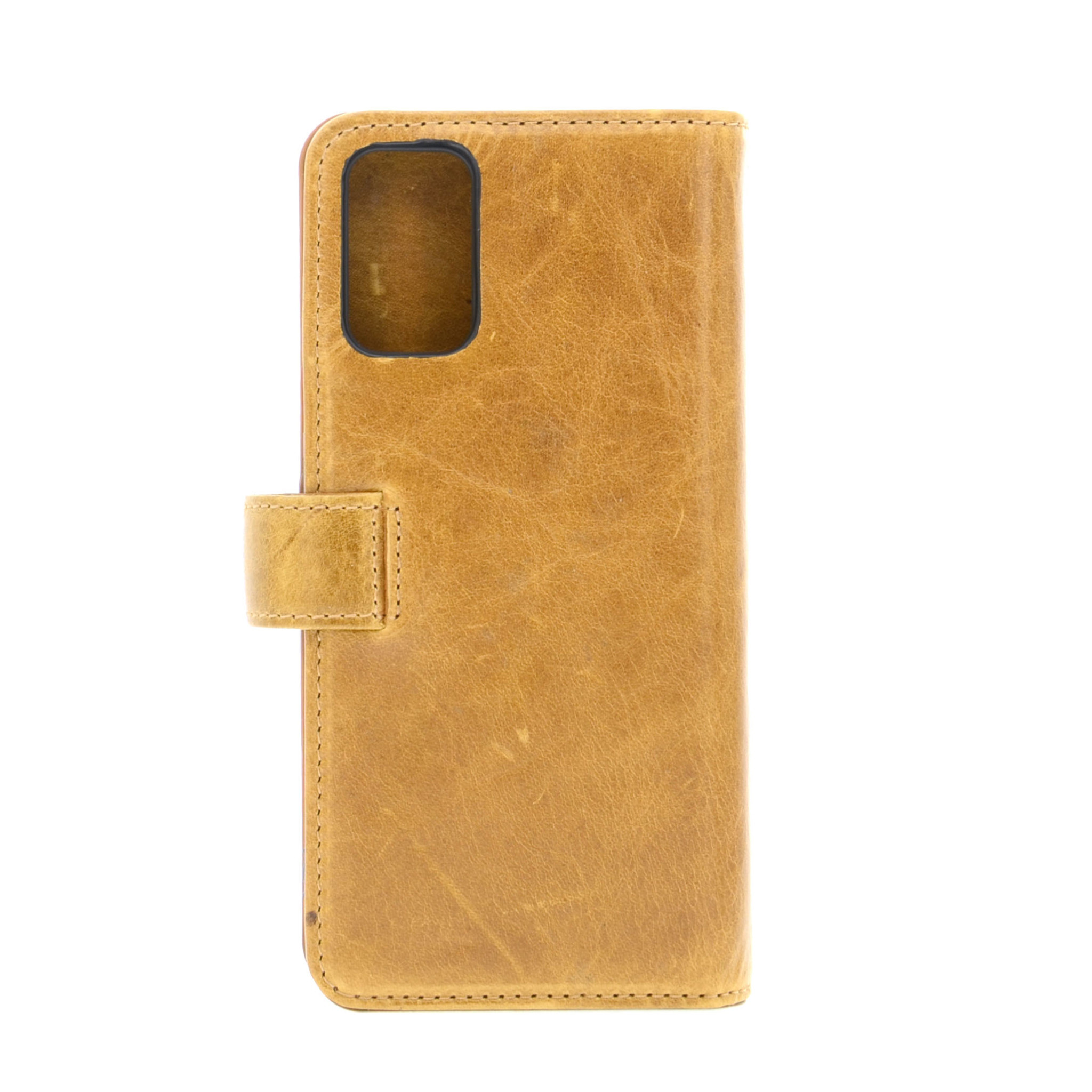 Pierre Cardin Pierre Cardin Bruin hoesje voor Samsung Galaxy S20 Plus - Book Case - Echt leder, foto 3 van 6