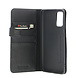 Pierre Cardin Pierre Cardin Zwart hoesje Samsung Galaxy S20 Plus - Book Case - Echt leder Pierre Cardin Pierre Cardin Zwart hoesje Samsung Galaxy S20 Plus - Book Case - Echt leder