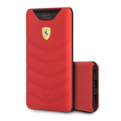 Ferrari draadloze powerbank van 10000 mAH - rood