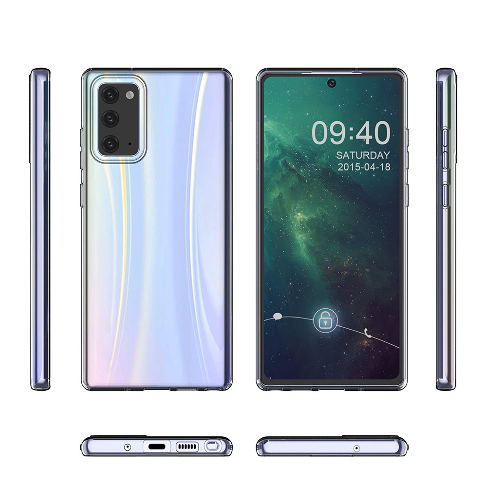 Samsung Galaxy Note 20 Transparant Backcover hoesje - TPU, foto 4 van 4
