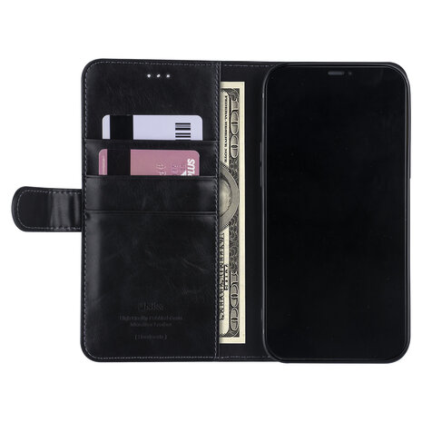 UNIQ Accessory Apple iPhone 12 Pro Max Noir Book type housse - Faux cuir UNIQ Accessory Apple iPhone 12 Pro Max Noir Book type housse - Faux cuir