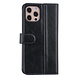 UNIQ Accessory iPhone 12 Pro Max Book Case hoesje - Zwart - PU leather UNIQ Accessory iPhone 12 Pro Max Book Case hoesje - Zwart - PU leather