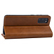 UNIQ Accessory Bruin hoesje Samsung Galaxy S20 - Book Case - PU leather UNIQ Accessory Bruin hoesje Samsung Galaxy S20 - Book Case - PU leather