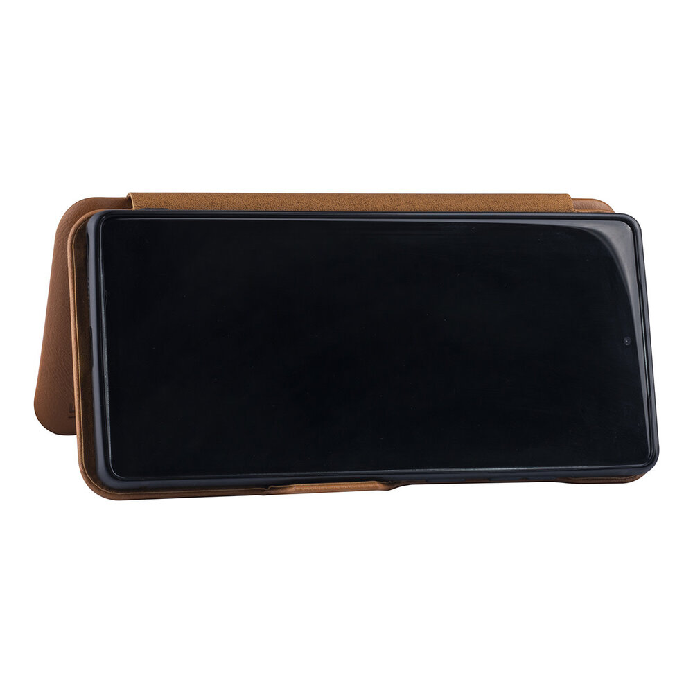 UNIQ Accessory Samsung Galaxy Note 20 Brun clair Book type housse - Titulaire de la carte UNIQ Accessory Samsung Galaxy Note 20 Brun clair Book type housse - Titulaire de la carte