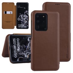 UNIQ Accessory Samsung Galaxy S20 Ultra Book Case hoesje - Bruin