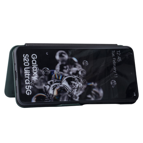 UNIQ Accessory Samsung Galaxy S20 Ultra Vert Book type housse - Titulaire de la carte UNIQ Accessory Samsung Galaxy S20 Ultra Vert Book type housse - Titulaire de la carte