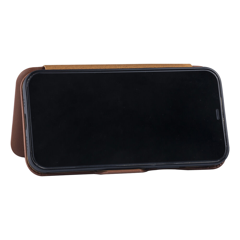 UNIQ Accessory Apple iPhone 12 - 12 Pro Braun Book-Case hul - Kartenhalter UNIQ Accessory Apple iPhone 12 - 12 Pro Braun Book-Case hul - Kartenhalter