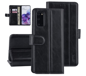 UNIQ Accessory Samsung Galaxy S20 Black Book type case - PU leather UNIQ Accessory Samsung Galaxy S20 Black Book type case - PU leather