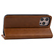 UNIQ Accessory iPhone 12 Pro Max Book Case hoesje - Bruin - PU leather UNIQ Accessory iPhone 12 Pro Max Book Case hoesje - Bruin - PU leather