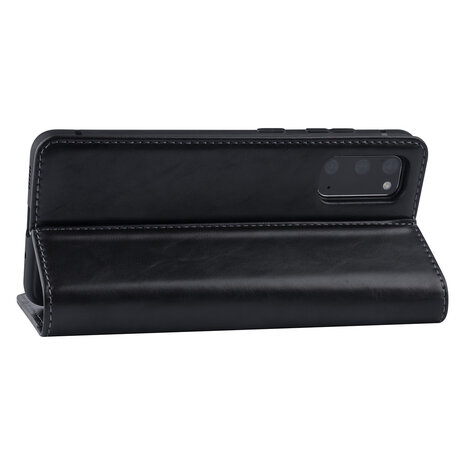 UNIQ Accessory Zwart hoesje Samsung Galaxy S20 - Book Case - PU leather UNIQ Accessory Zwart hoesje Samsung Galaxy S20 - Book Case - PU leather