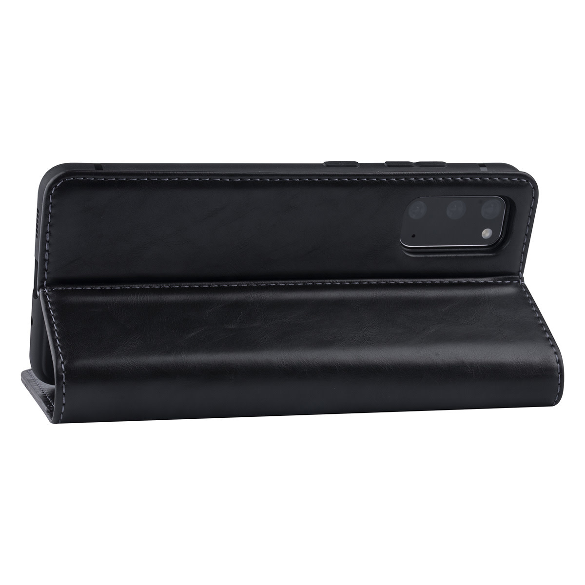 UNIQ Accessory Zwart hoesje Samsung Galaxy S20 - Book Case - PU leather, foto 5 van 6