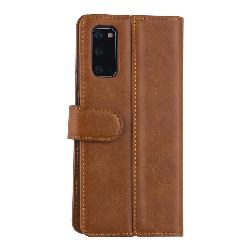 UNIQ Accessory Bruin hoesje Samsung Galaxy S20 - Book Case - PU leather UNIQ Accessory Bruin hoesje Samsung Galaxy S20 - Book Case - PU leather