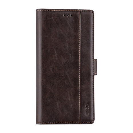 UNIQ Accessory Samsung Galaxy S20 Plus Dark Brown Book type case - PU leather UNIQ Accessory Samsung Galaxy S20 Plus Dark Brown Book type case - PU leather
