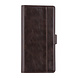 UNIQ Accessory Samsung Galaxy S20 Plus Marron foncé Book type housse - Faux cuir UNIQ Accessory Samsung Galaxy S20 Plus Marron foncé Book type housse - Faux cuir